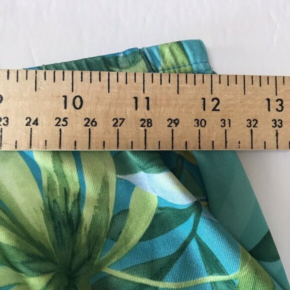 Vintage Y2K No Boundaries Skirt Small Floral Stretch Tropical Hawaiian Swim Surf - Picture 6 of 12